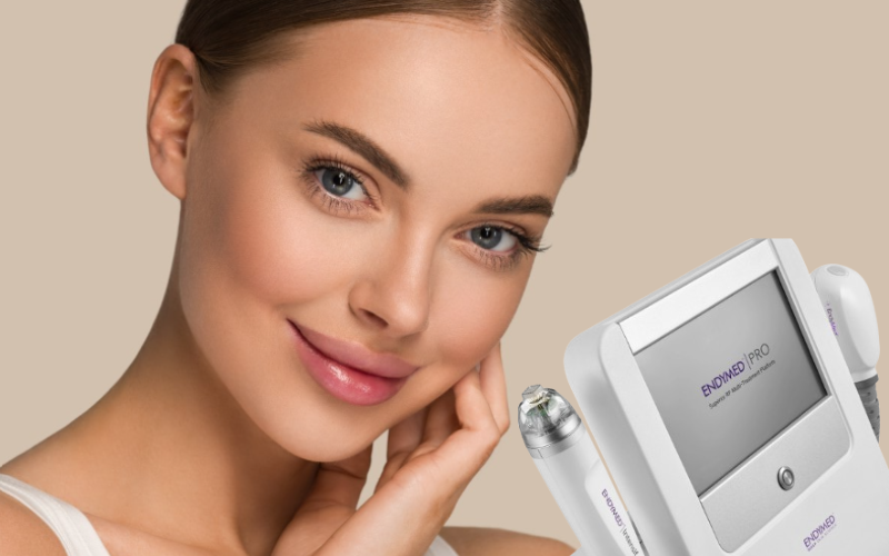 RF microneedling with fractional resurfacing