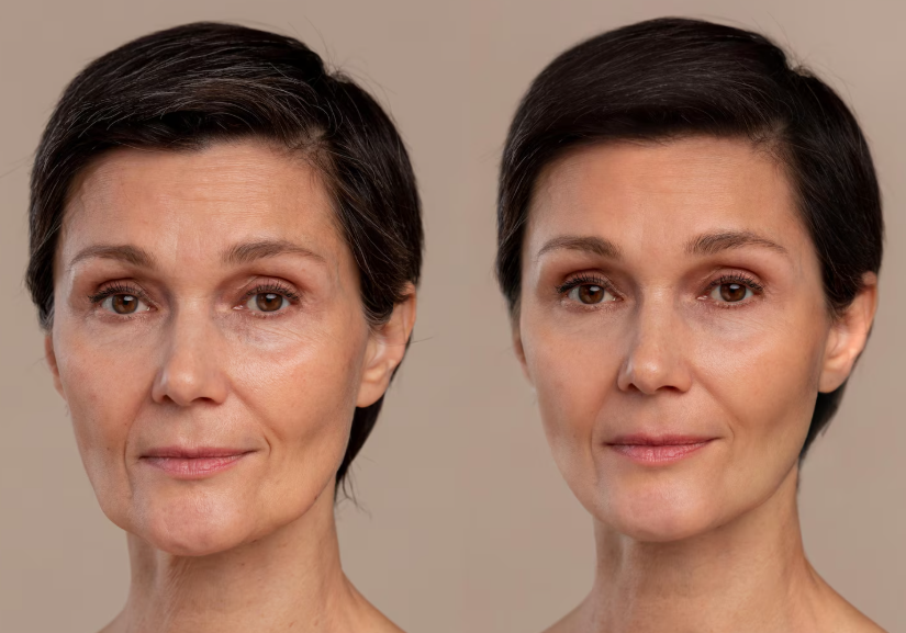 facelift surgery before after